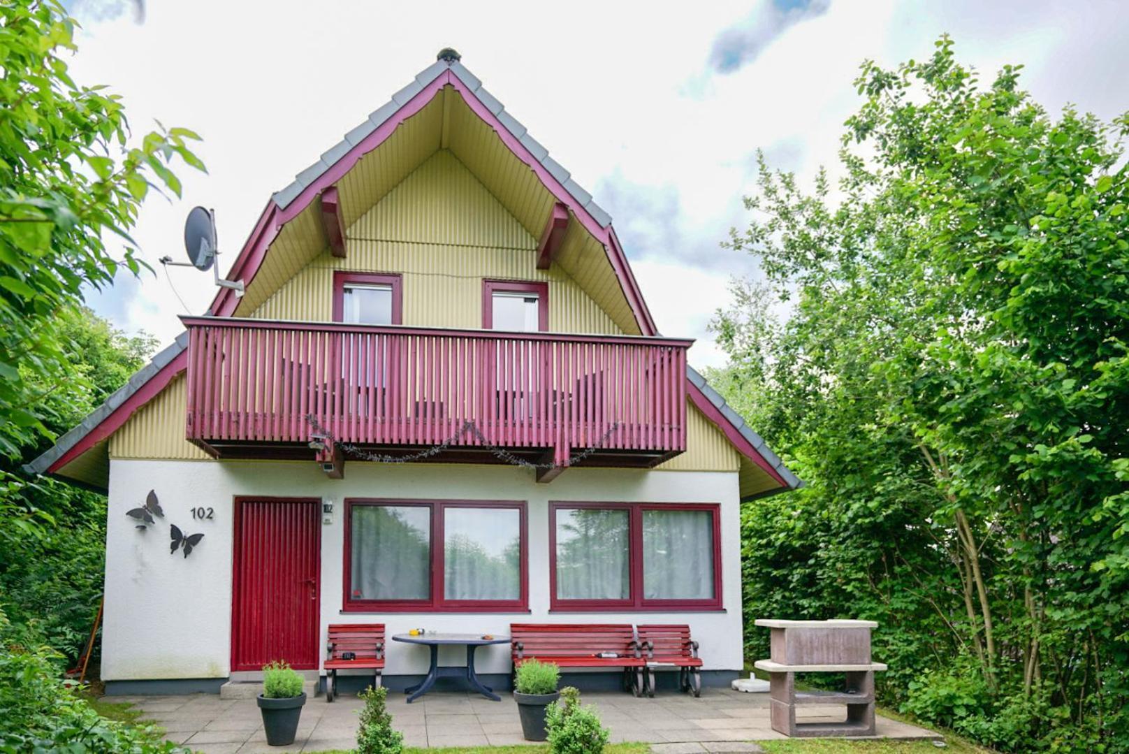 Ferienhaus "Schmetterling" Am See Im Bergland 基希海姆 外观 照片