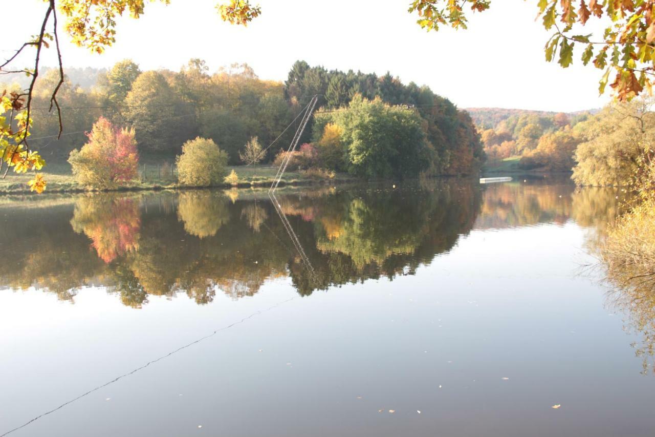 Ferienhaus "Schmetterling" Am See Im Bergland 基希海姆 外观 照片